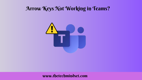My-Arrow-Keys-Not-Working-Teams