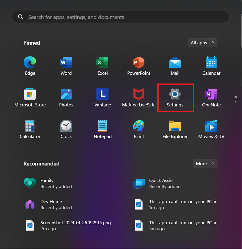 This-app-cant-run-on-your-PC-in-Windows-11-developer-mode-setting